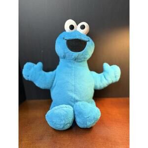 Sesame Street Cookie Monster Plush Stuffed Toy – Blue – TM 2023 Sesame Workshop